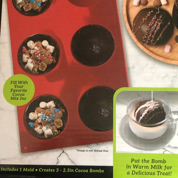 Gourmet Club Hot Cocoa Bomb Silicone Mold - Picture 5 of 5